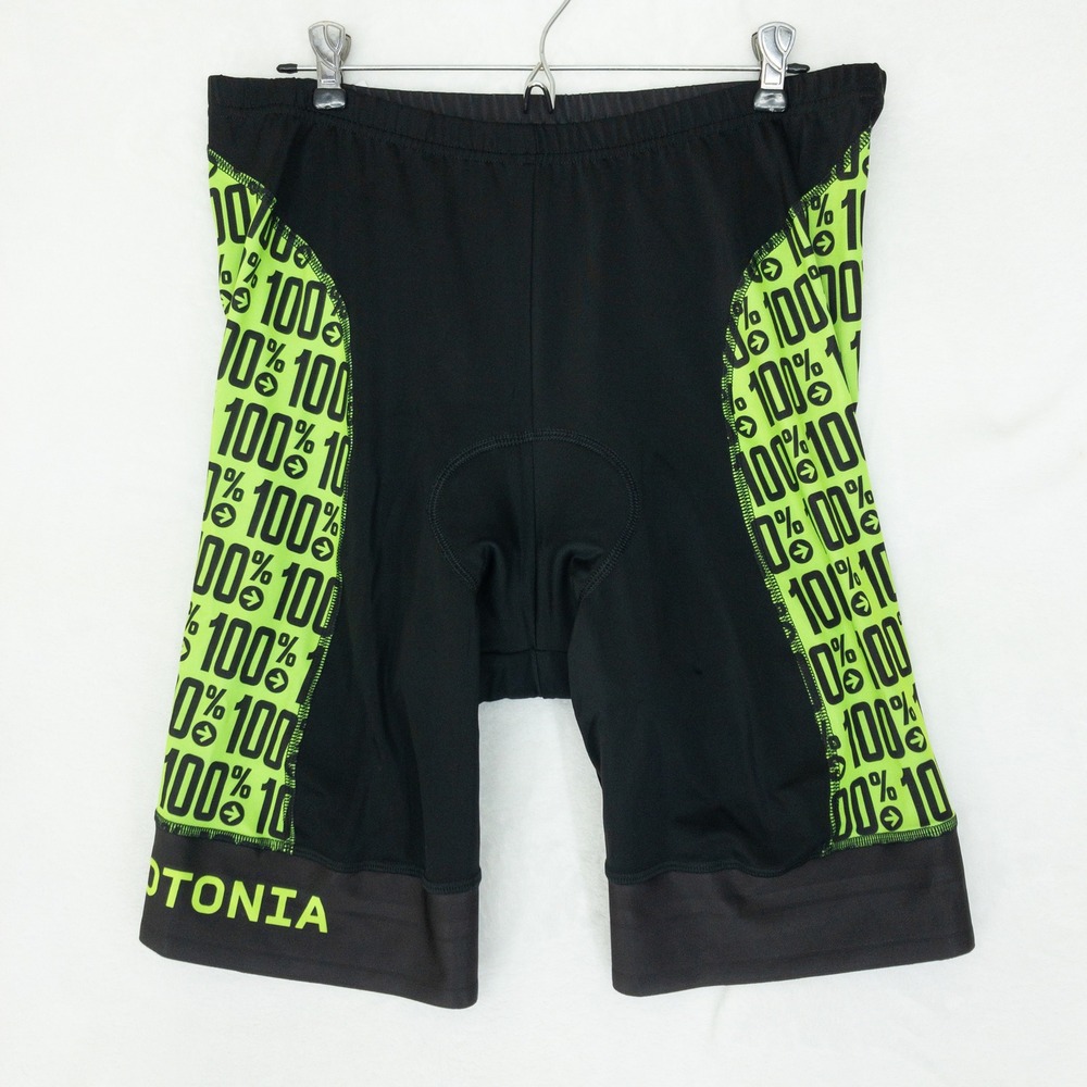 Hincapie Cycling Shorts Mens 3XL Black Pelotonia Padded Bike Gear Stretch Biking